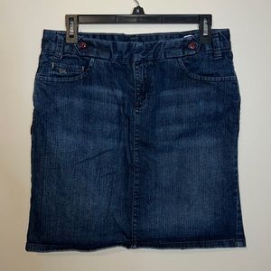 Tommy Hilger denim skirt